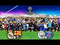 SIMULEZ UEFA CHAMPIONS LEAGUE ÎN VIAȚA REALĂ CU 150 DE ABONAȚI!!