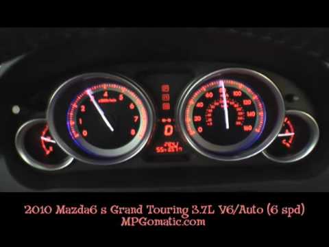 2010 Mazda6 s Grand Touring 3.7L V6 0-60 MPH