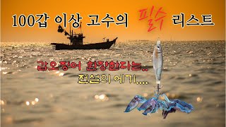 야마시타AJ70 토토슷테 갑오징어 낚시 고수 에기 추천