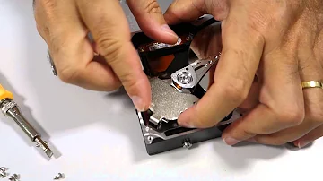 Onde fica o ímã no HD?