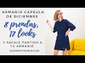 ARMARIO CÁPSULA DE DICIEMBRE. 8 prendas, 17 looks / Minimalismo / ideas de moda / Tips 💡