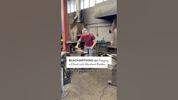 Blacksmithing 101: Forging a Chisel with Abraham Pardee