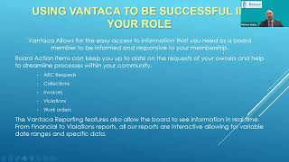 Beacon Management Services:   The Vantaca Portal - An HOA Board Member's Best Friend!