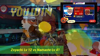 game fighting android offline terbaik - head boxing | Zoyachi Lv 12 vs Namaste Lv 41 screenshot 5