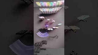 Music🎶 ball falling down  Amazing rythmic music🎶 #ytshorts #youtubeshorts #for #musicball