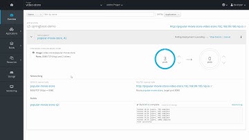 Building the demo app on OpenShift in the container development kit (CDK)