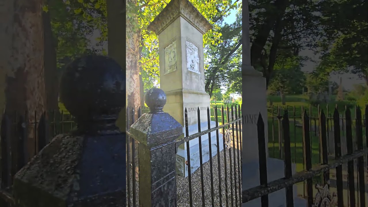 Frankfort, KY - Daniel Boone burial site.