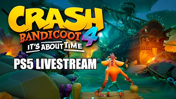 Crash Bandicoot 4 PS5 Walkthrough Livestream - It
