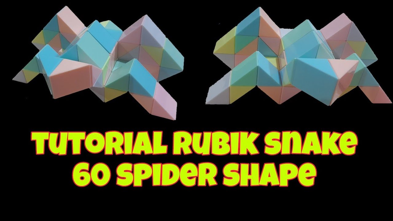 Змейка Рубика 60 в форме паука