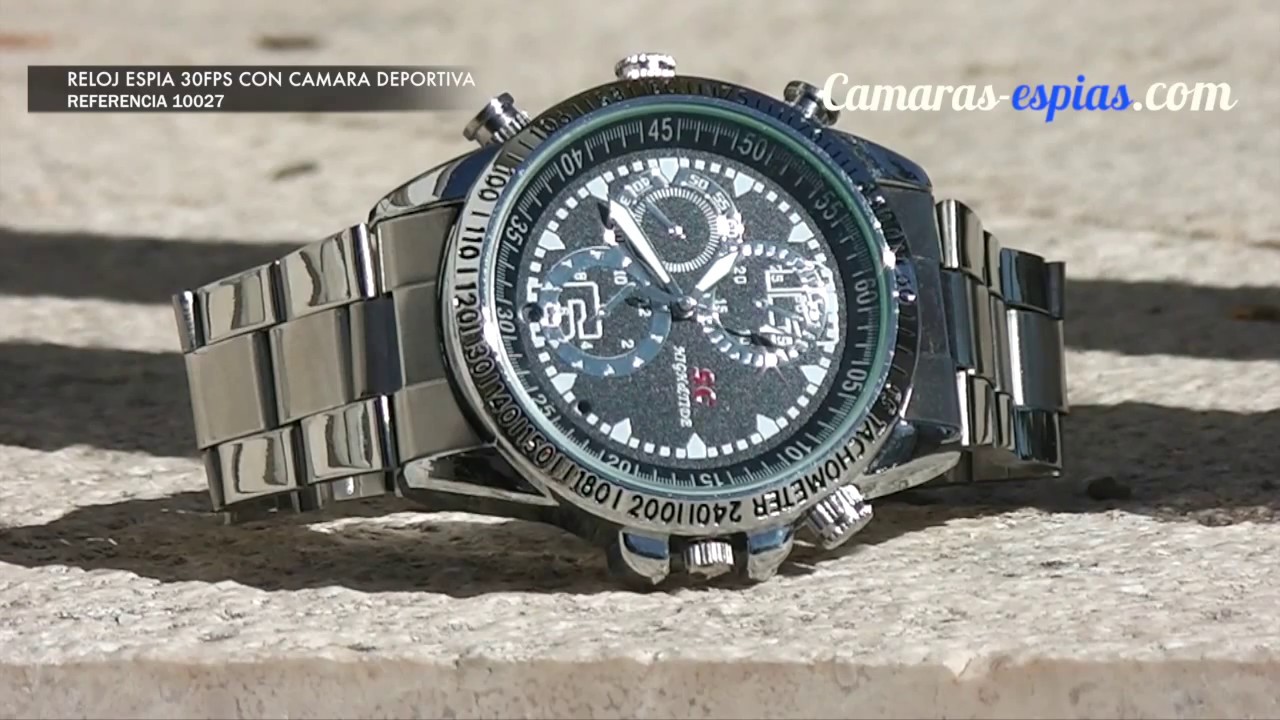 GoGo Reloj Elegante de Piel con Mini Camara Espia FULLHD 1080P con Vision  Nocturna Foto y Video con Audio