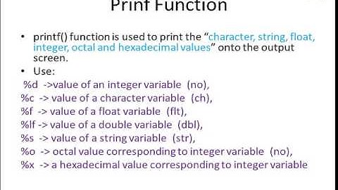 C Tutorial 31 : Scanf & Printf function in C Programming in hindi
