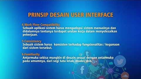 Prinsip prinsip Desain User Interface