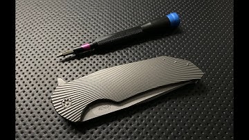 How to disassemble and maintain the Herman Knives Dragonfly Pocketknife