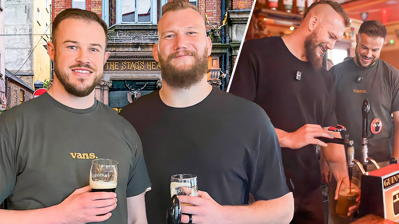 How Well Can RG SNYMAN Pour a Pint?! 🇿🇦 🏉