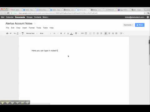 SugarCRM - Google Docs Demo