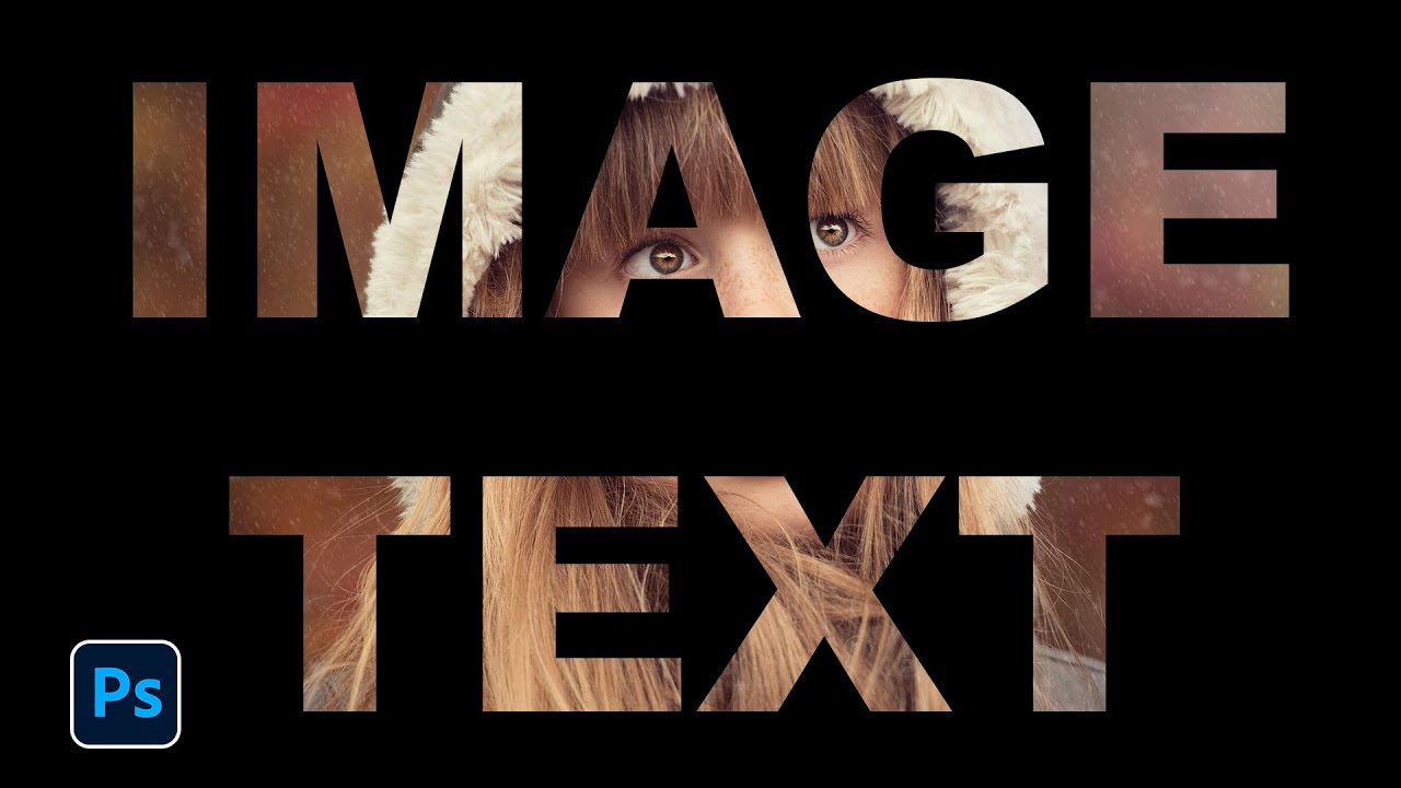 Add Image To Text In Photoshop Add Image To Text In Photoshop