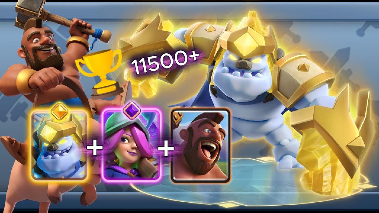 SUBINDO TROFÉUS 11500+ / CLASH ROYALE