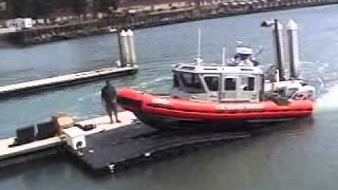 Drive-on Military Boat Lift by JetDock