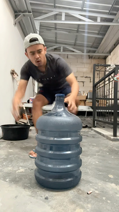 Because of a bottle of drink