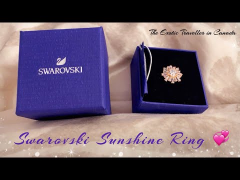Swarovski Sunshine RIng | Mothers Day Gift | Gift Ideas for her 2024 | Swarovski Crystal Ring