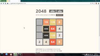 The highest score ever on 2048 game, 8192's appearance