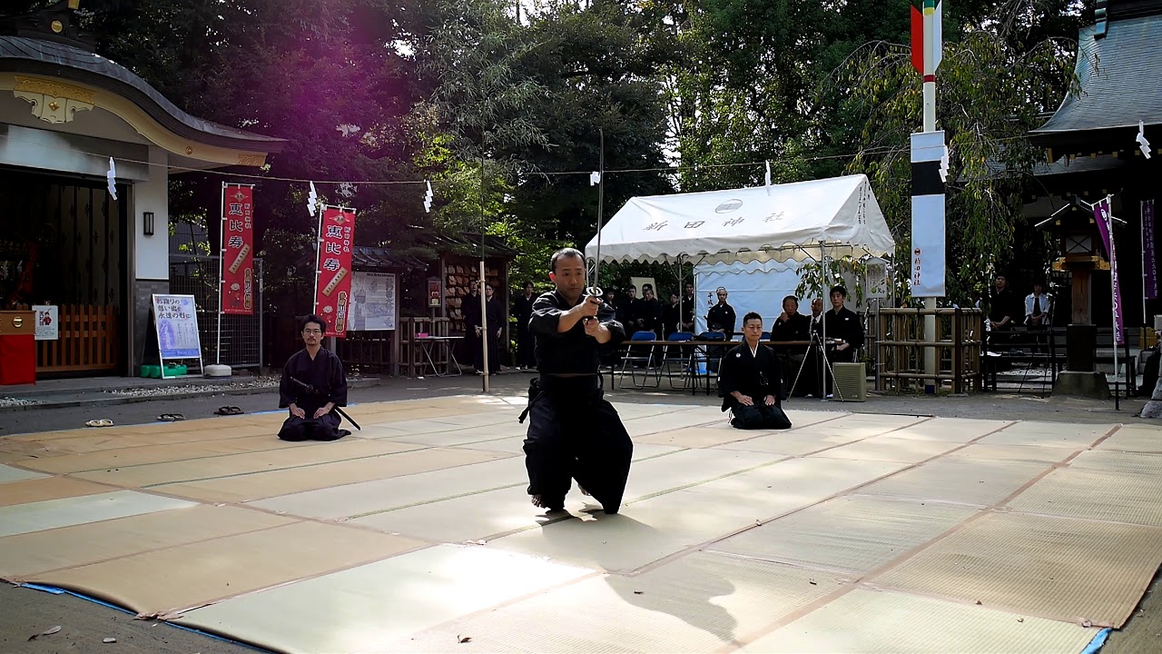 立身流兵法 Tatsumi Ryu Iai Nitta 2018