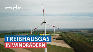 Umweltgift in Windrädern: Warum ein "Klimakiller" zur Energiewende beitragen soll | Umschau | MDR