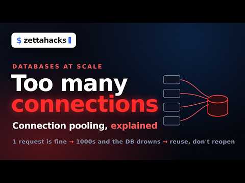 Why Your Database Times Out at Scale (Connection Pooling + RDS Proxy)
