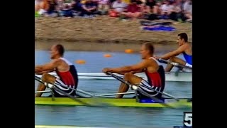 2000 Sydney Olympics Rowing Mens 2x final (BBC)