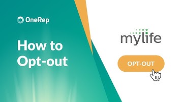 ONEREP REVIEW: HOW TO OPT OUT OF MYLIFE UPDATED VIDEO GUIDE