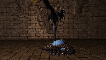 3D Engine - Sponza scene with Dark Souls model.