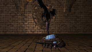 3D Engine - Sponza scene with Dark Souls model.