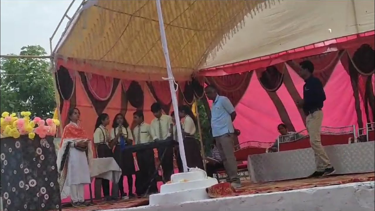 15 August ka program on stage ✨🇮🇳#song #independenceday #shahgarh #government #school #schoollife