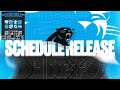 Panthers Schedule Release