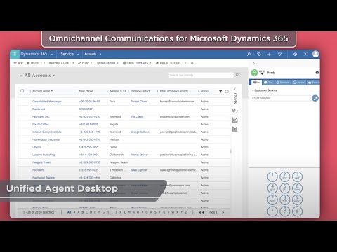 Microsoft Dynamics 365 Call Center with Bright Pattern Cloud Omnichannel Contact Center Software