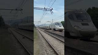 S-130 rama 02 a su paso por la estación de dehesas (León) destino Vigo urzaiz Dehesas
