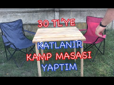 Kamp Masası Nasıl Yapılır? | DIY