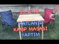 Kamp Masası Nasıl Yapılır? | DIY