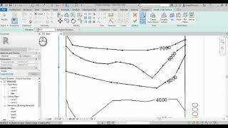 Revit Architecture - Extras _ Site Topography _ Contour Lines