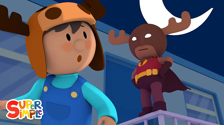 Midnight Moose's Moose-mobile gets covered in green ooze | Carl's Car Wash on Super Simple TV