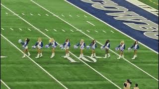 2024 Dallas Cowboys Cheerleaders Group 2 start of 4th Lucchese boots dance 9/15/24