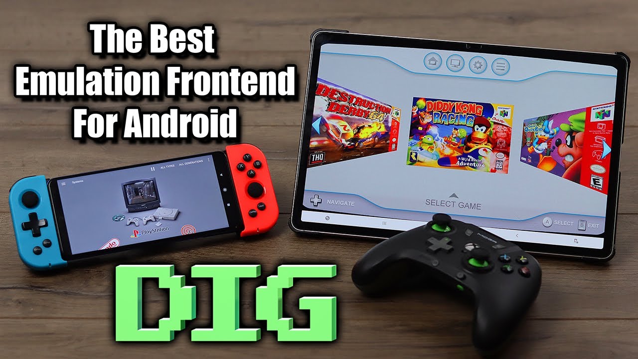 Dig - Possibly the best front end for Android emulation