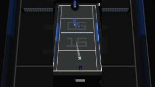 Tennis Ninja Blue Stroke gameplay screenshot 4