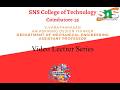 1.DT based discussion on plant sower machine I Design of Machine Elements I SNS Institutions