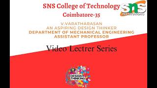 1.DT based discussion on plant sower machine I Design of Machine Elements I SNS Institutions