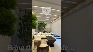 Luxury Terrace Design with Smart Pergola &amp; ZipScreen | All-Weather Outdoor Living- Systems Outdoors