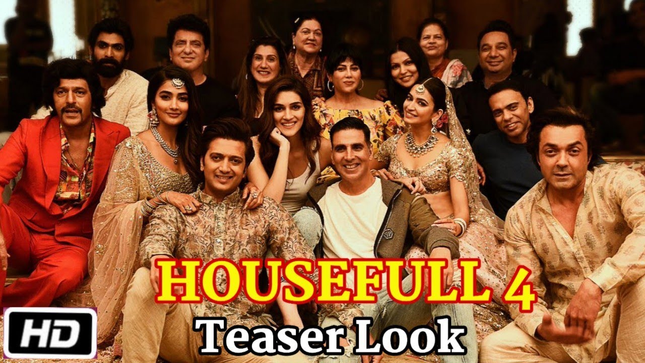 Housefull 4 Official Look | Akshay, Ritesh, Bobby, Kriti Sanon, Pooja, Kriti Kharbanda
