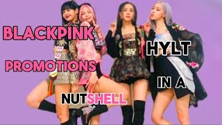 blackpink hylt promotions in a nutshell part 1#blackpink #hylt#promotions#funny