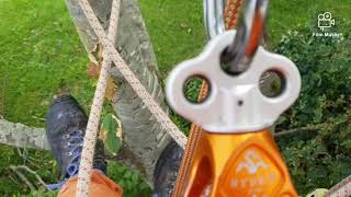 Using a Multifunction lanyard (UK 2rope regs)