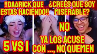 DAARICK ASUSTA A SYLVEEY, ELLA HUM1LL4 A DAARICK Y LE GRITA ...